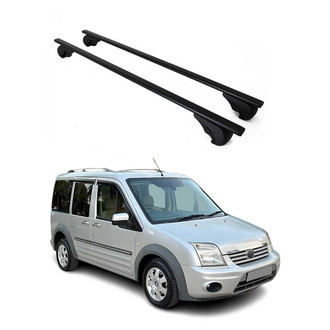 OMAC® - Black Raised Roof Rails Cross Bars
