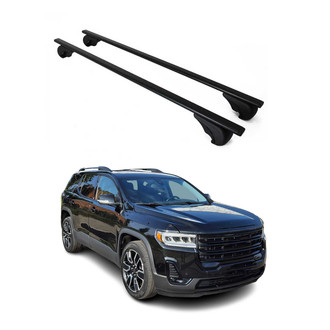 OMAC® - Black Raised Roof Rails Cross Bars