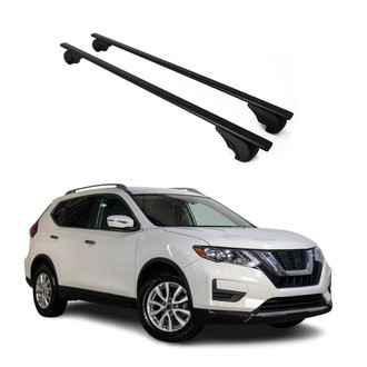 OMAC® - Black Raised Roof Rails Cross Bars