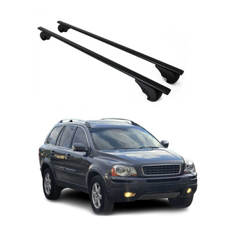 OMAC® - Black Raised Roof Rails Cross Bars