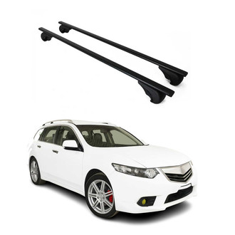 OMAC® - Black Raised Roof Rails Cross Bars