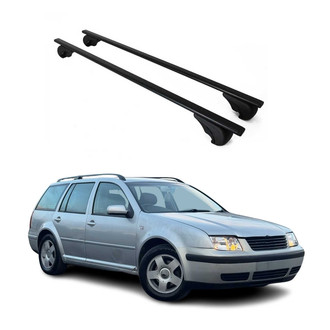 OMAC® - Black Raised Roof Rails Cross Bars