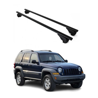 OMAC® - Black Raised Roof Rails Cross Bars