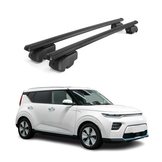 OMAC® - Black Flush-Mounted Roof Rails Cross Bars