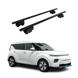 OMAC® - Black Flush-Mounted Roof Rails Cross Bars