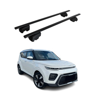OMAC® - Black Flush-Mounted Roof Rails Cross Bars