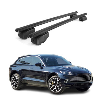 OMAC® - Black Flush-Mounted Roof Rails Cross Bars