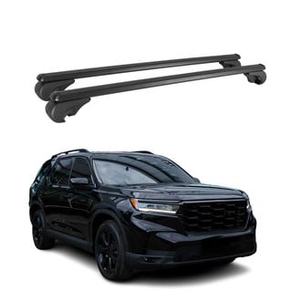 OMAC® - Black Raised Roof Rails Cross Bars