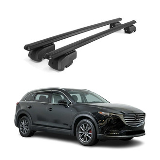 OMAC® - Black Flush-Mounted Roof Rails Cross Bars