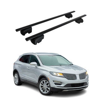 OMAC® - Black Flush-Mounted Roof Rails Cross Bars