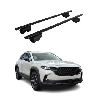 OMAC® - Black Flush-Mounted Roof Rails Cross Bars