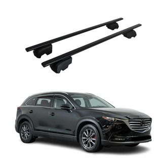 OMAC® - Black Flush-Mounted Roof Rails Cross Bars