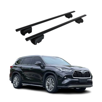 OMAC® - Black Flush-Mounted Roof Rails Cross Bars