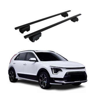 OMAC® - Black Flush-Mounted Roof Rails Cross Bars