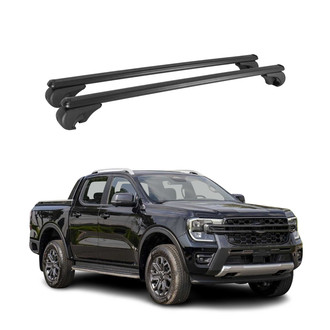 OMAC® - Black Raised Roof Rails Cross Bars
