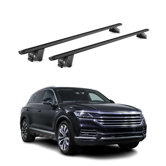 OMAC® - Black Flush-Mounted Roof Rails Cross Bars