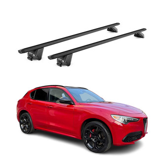 OMAC® - Black Flush-Mounted Roof Rails Cross Bars