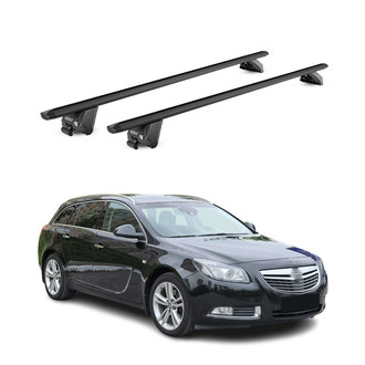 OMAC® - Black Flush-Mounted Roof Rails Cross Bars