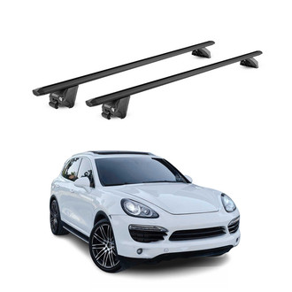 OMAC® - Black Flush-Mounted Roof Rails Cross Bars