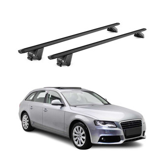 OMAC® - Black Flush-Mounted Roof Rails Cross Bars