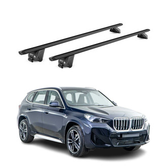 OMAC® - Black Flush-Mounted Roof Rails Cross Bars