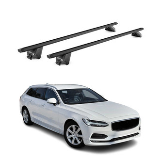OMAC® - Black Flush-Mounted Roof Rails Cross Bars