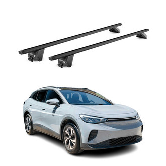 OMAC® - Black Flush-Mounted Roof Rails Cross Bars