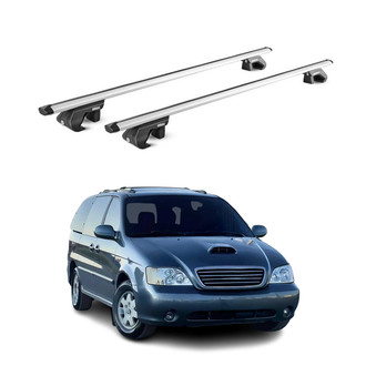 OMAC® - Gray Raised Roof Rails Cross Bars