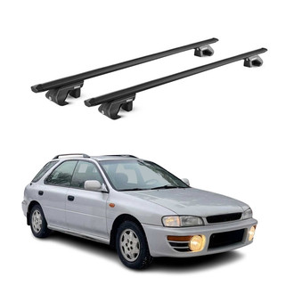 OMAC® - Black Raised Roof Rails Cross Bars