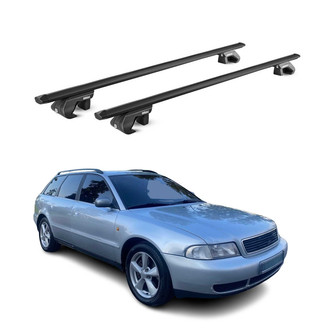 OMAC® - Black Raised Roof Rails Cross Bars
