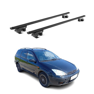 OMAC® - Black Raised Roof Rails Cross Bars