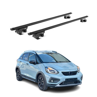 OMAC® - Black Raised Roof Rails Cross Bars