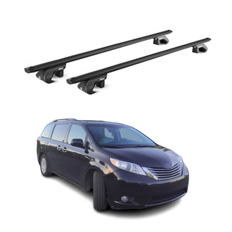 OMAC® - Black Raised Roof Rails Cross Bars