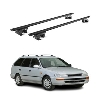 OMAC® - Black Raised Roof Rails Cross Bars