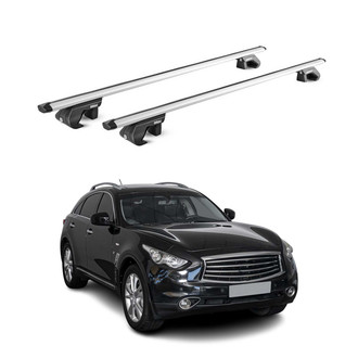 OMAC® - Gray Raised Roof Rails Cross Bars