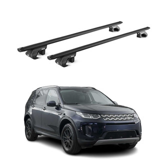 OMAC® - Black Raised Roof Rails Cross Bars