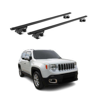 OMAC® - Black Raised Roof Rails Cross Bars