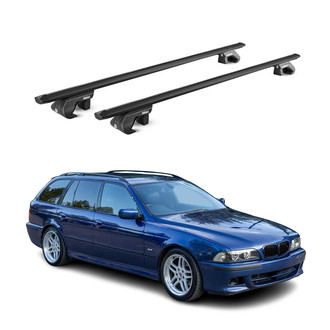 OMAC® - Black Raised Roof Rails Cross Bars