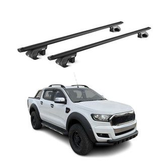 OMAC® - Black Raised Roof Rails Cross Bars