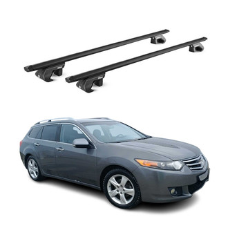 OMAC® - Black Raised Roof Rails Cross Bars