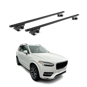 OMAC® - Black Raised Roof Rails Cross Bars