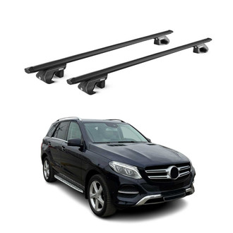 OMAC® - Black Raised Roof Rails Cross Bars