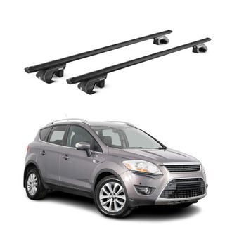 OMAC® - Black Raised Roof Rails Cross Bars