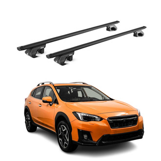 OMAC® - Black Raised Roof Rails Cross Bars