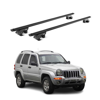 OMAC® - Black Raised Roof Rails Cross Bars