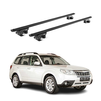 OMAC® - Black Raised Roof Rails Cross Bars