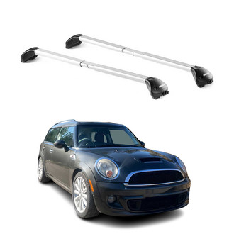 OMAC® - Silver Raised Roof Rails Cross Bars