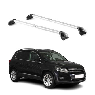 OMAC® - Gray Raised Roof Rails Cross Bars