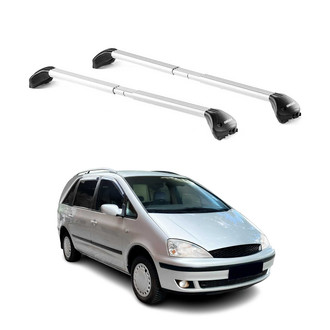 OMAC® - Silver Raised Roof Rails Cross Bars