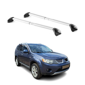 OMAC® - Gray Raised Roof Rails Cross Bars